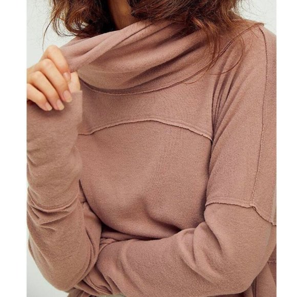 Free People Cozy Time Funnel Pullover - Picture 2 of 11